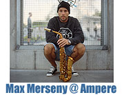Max Merseny im Ampere. Release concert. (©Foto: Veranstalter)
